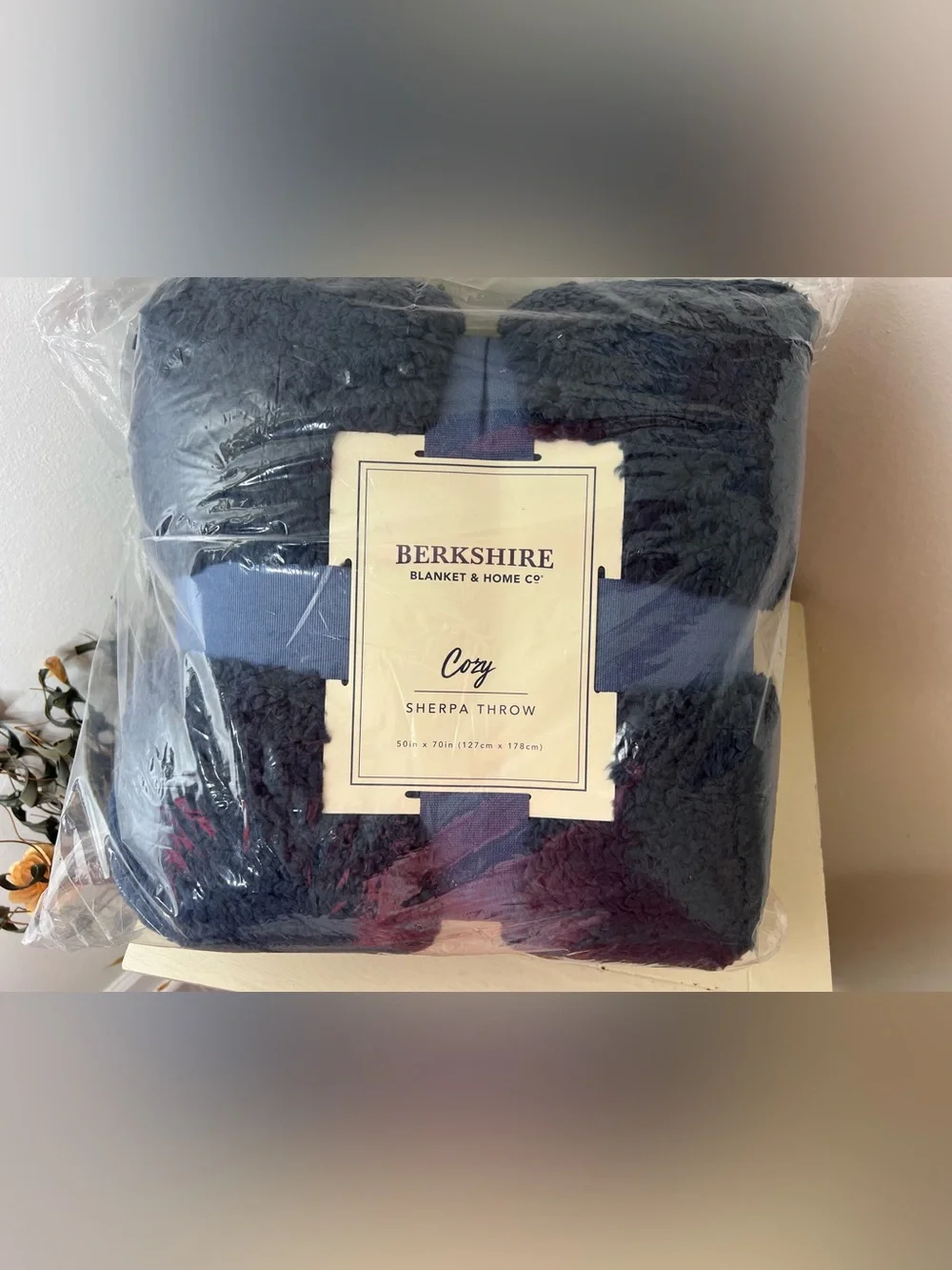 Brand New-Berkshire Sherpa Throw